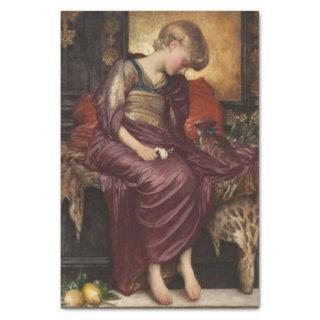 Kitten (by Frederic Leighton) Tissue Paper