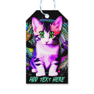 Kitty Cat Psychic Aesthetics Character Gift Tags