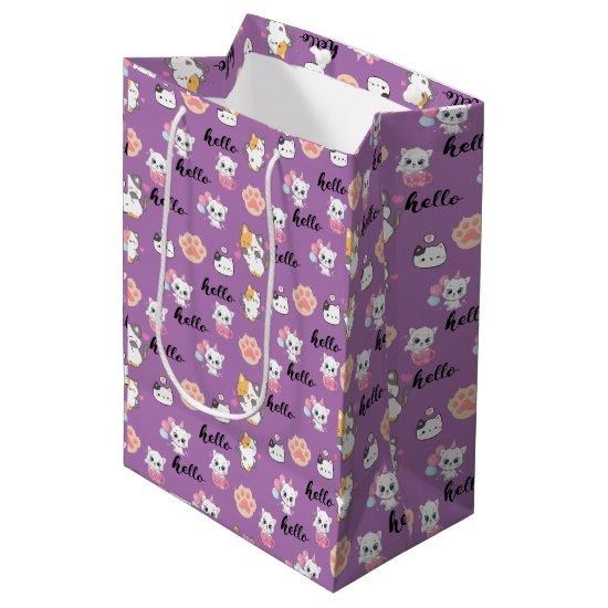 kitty  medium gift bag