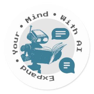 Knowledge Expansion: AI Reader Sticker