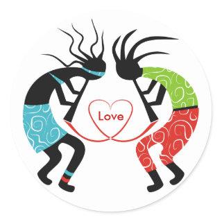 Kokopelli Love Stickers