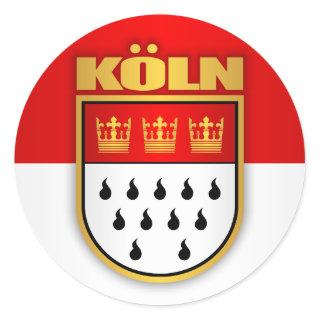 Koln (Cologne) Classic Round Sticker