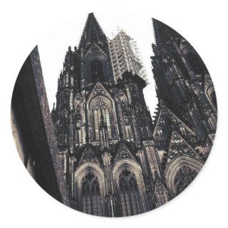 Kölner Dom Classic Round Sticker