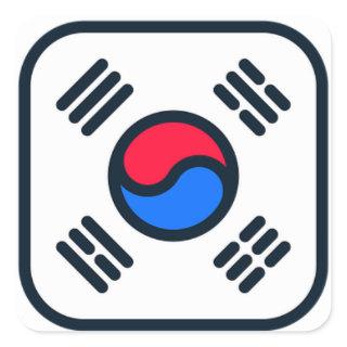 Korean flag instagram icon sticker