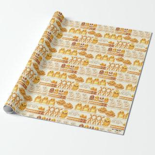 Kowalski Bakery Rows of Treats Pattern