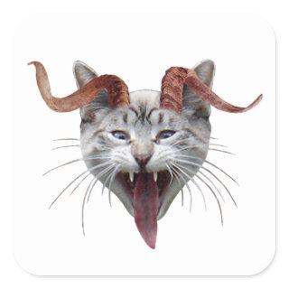 Krampus Cat Sticker