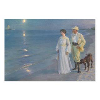 Kroyer - The Artist and his Wife on the Beach  Sheets