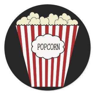 KRW Movie Theater Popcorn Sticker