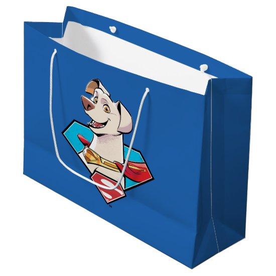 Krypto S-Shield Graphic Large Gift Bag