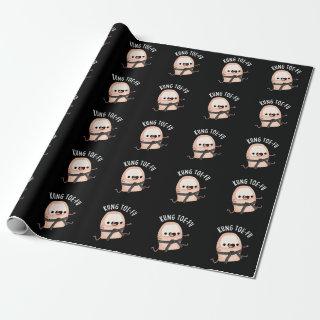 Kung Toe-fu Funny Big Toe Pun Dark BG