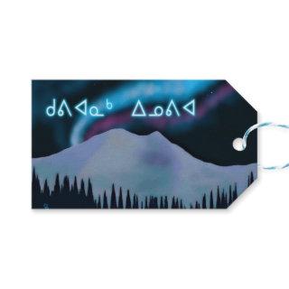 Kuvianak Innovia - Blue Aurora Gift Tags