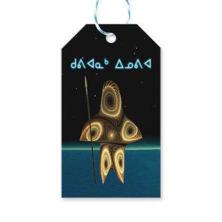 Kuvianak Innovia -  Fractal Inuit Hunter Gift Tags