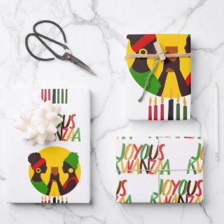 Kwanzaa  Sheets (Set of 3 Sheets)