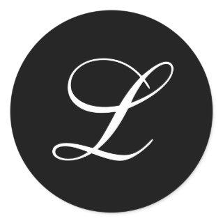 L Monogram Stickers