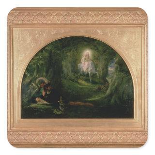 La Belle Dame Sans Merci Square Sticker