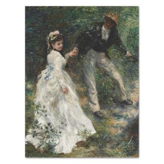 La Promenade Renoir Impressionist Painting Art Tissue Paper