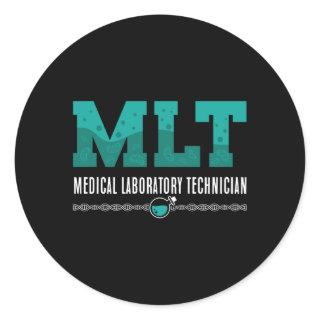Lab Tech MLT Medical Laboratory Technician Science Classic Round Sticker