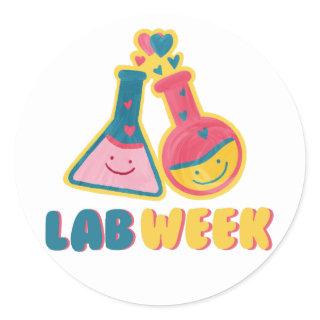 Lab Week 2024 Medical Lab Tech Classic Round Sticker