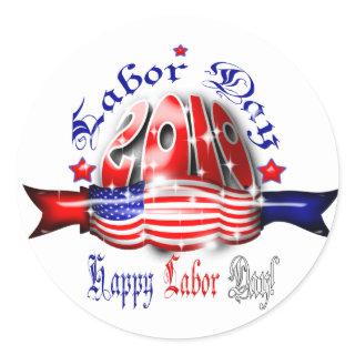Labor Day Sticker