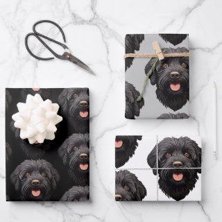 Labradoodle Black Dog  Sheets
