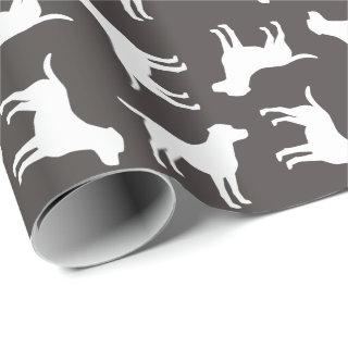 Labrador Dog Baby Shower Lab Grey Gender Neutral