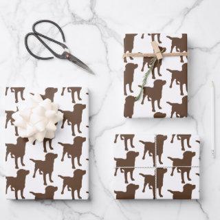 Labrador Retrievers Chocolate Dog Pattern  Sheets
