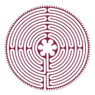 Labyrinth Classic Round Sticker