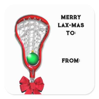 Lacrosse Christmas Gift Tags