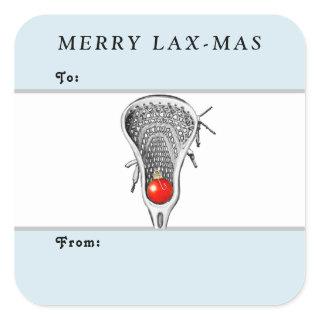 Lacrosse Christmas gift tags