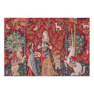 Lady and Unicorn Medieval Tapestry Smell  Sheets