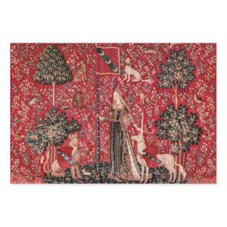Lady and Unicorn Medieval Tapestry Touch  Sheets