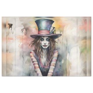 Lady Hatter Mad Hatter Alice in Wonderland Paper