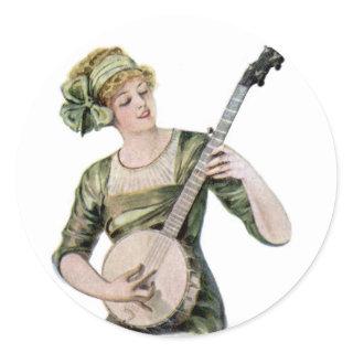 Lady Player Sticker