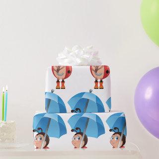 Ladybug Under An Umbrella