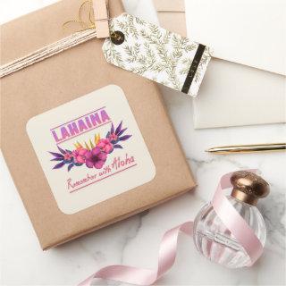 Lahaina - Remember Sticker
