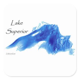 Lake Superior InDepth Square Sticker