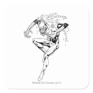 Larfleeze - Agent Orange 3 Square Sticker