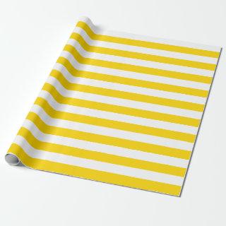 Large Golden Yellow and White Stripes