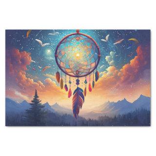 Larger than Life, Mountains and Dreamcatchers Tissue Paper