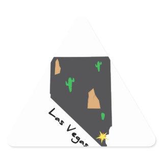Las Vegas Triangle Sticker