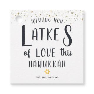 Latkes of Love | Hanukkah Gift Tags