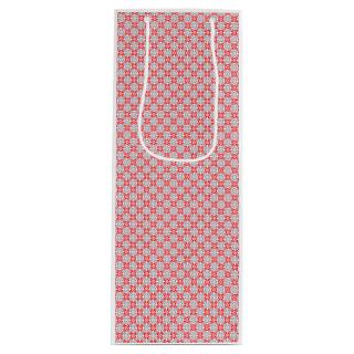 Latvian Morning SUN geometric pattern VI Wine Gift Bag