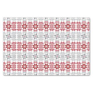 Latvian Morning SUN geometric pattern VIII Tissue Paper