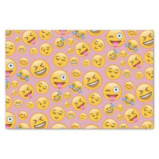 Laugh Out Loud (lol) Emoji Pattern Tissue Paper