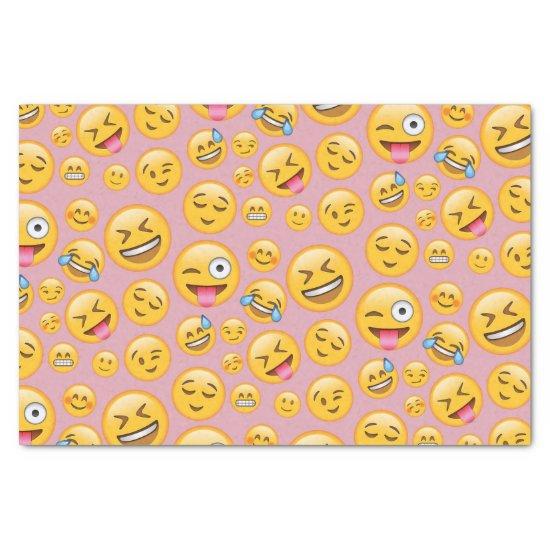 Laugh Out Loud (lol) Emoji Pattern Tissue Paper