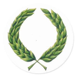 Laurel Wreath Stickers