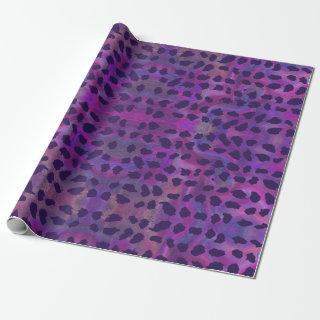 Lavender animal skin with purple spots