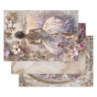 Lavender Bloom, Heavy Weight Decoupage   Sheets