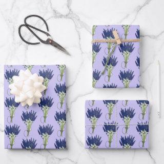 Lavender Bouquet Purple Flower Floral Print  Sheets