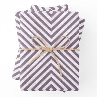 Lavender Diamond Chevron  Sheets